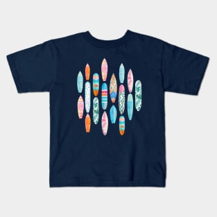 Color Of Surfboards Kids T-Shirt